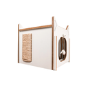 Ver imagem 5 de Toca para Gatos Interativa Playground Branca