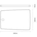 Ver imagem 4 de FSC Tábua Retangular Tramontina Kitchen em Madeira Teca 34x23 cm Tramontina