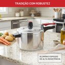Ver imagem 3 de Panela de Pressão Clock Basic Fechamento Interno 4 Litros