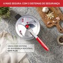 Ver imagem 4 de Panela de Pressão Clock Basic Fechamento Interno 4 Litros