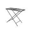 Varal de Chão Secador Roupas Resistente Abas Dobráveis 135x47cm 4 Pés - Preto - Lojas Rpm - 2