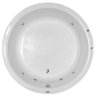 Banheira Hidromassagem Astra Ronde Super Luxo 160cmx160cmx40cm - 04 Jatos Branco Gel-Coat P1 com Aqu - 2