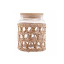Ver imagem 1 de Porta Mantimentos Redondo em Vidro com Sisal Wolff 750ml