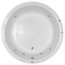 Ver imagem 2 de Banheira Hidromassagem Astra Ronde Super Luxo 160cmx160cmx40cm - 04 Jatos Branco Gel-Coat P4 com Aqu