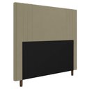 Ver imagem 1 de Cabeceira Cama Box Casal Ferrara 140cm Corano Bege