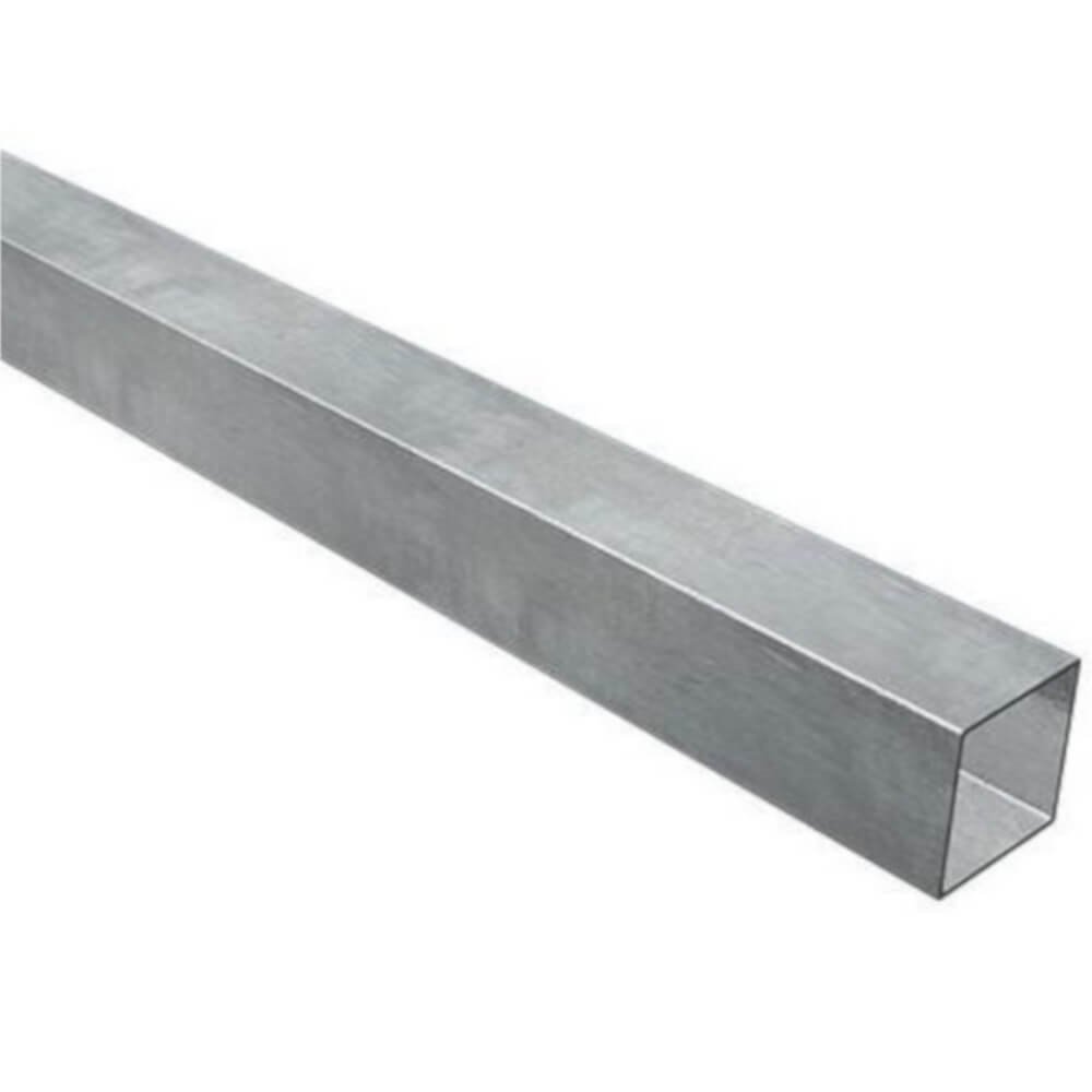 Poste Quadrado Galvanizado a Fogo 80mm x 80mm x 7,5 Metros AES Eletropaulo 021651 - 030 - PIPE