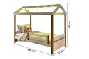 Ver imagem 3 de Cama Eliz Branca com Cama Auxiliar, Led e 2 Colchões - Divaloto