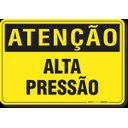 Ver imagem 1 de PLACA ATENÇÃO ALTA PRESSÃO