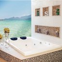 Ver imagem 2 de Banheira Hidromassagem Astra Prima Maggiore Luxo 170cmx120cmx44cm - 04 Jatos Branco Gel-Coat P6 com