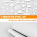 Ver mais imagens de Adesivo Revestimento em Couro Sintético Branco 50x137cm