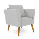 Ver imagem 6 de Kit 02 Poltronas Cinza A05 Pés