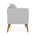 Ver imagem 4 de Kit 02 Poltronas Cinza A05 Pés