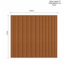 Ver imagem 4 de Painel Ripado para TV - 2700x3000x25 mm - Turim