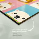 Ver imagem 7 de Placa Quadro Decorativo Abstrato Azul em Mdf 30x20cm Kit 3