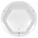 Ver imagem 1 de Banheira Hidromassagem Astra Hexa Luxo 180cmx180mx50cm - 04 Jatos Branco Gel-Coat P3 sem Aquecedor