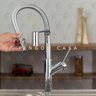 Torneira Para Cozinha Gourmet Misturador Monocomando Piranga Pingoo.casa - Prata - 4