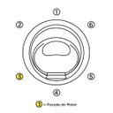 Ver imagem 3 de Banheira Hidromassagem Astra Hexa Luxo 180cmx180mx50cm - 04 Jatos Branco Gel-Coat P3 com Aquecedor