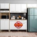 Ver imagem 1 de Cozinha Parana Versalhes 3 Peças Freijo/supremo 250 Cm Kits Parana