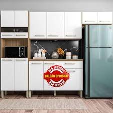 Cozinha Parana Versalhes 3 Peças Freijo/supremo 250 Cm Kits Parana