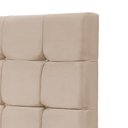 Ver imagem 5 de Cabeceira Cama Queen Estofada 1,60 - Maia Veludo Bege
