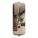 Ver imagem 2 de Espelho Grande Corpo Inteiro Orgânico 70x170cm - Modelo Bali Preto
