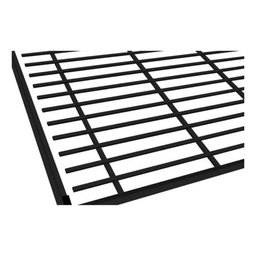 Cama de Casal 1,40 Int. de Tubolar/aço Alojamentos.:cama Casal/preto - 3