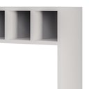 Ver imagem 5 de Suporte Micro-ondas Forno Armário Aéreo com Adega 60cm Lótus M24 Branco - Mpozenato