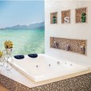 Ver imagem 2 de Banheira Hidromassagem Astra Prima Maggiore Super Luxo 170cmx120mx44cm - 06 Jatos Branco Gel-Coat P6