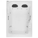 Ver imagem 1 de Banheira Hidromassagem Astra Prima Maggiore Luxo 180cmx120cmx44cm - 04 Jatos Branco Gel-Coat P2 com