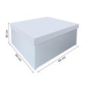 Ver imagem 4 de Sapateira Box Baú Caixa Organizadora Para Sapatos Branco Laca