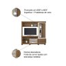 Estante Home Theater Bahia com Pés para TVs até 55 Polegadas Línea Brasil - 2