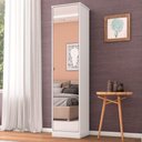 Ver imagem 4 de Armário Multiuso 1 Porta 4 Prateleiras Reflex Ii Branco