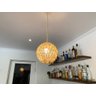 Lustre Pendente de Barbante de Sisal Natural 20cm - 2