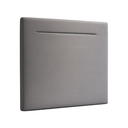Ver imagem 5 de Cabeceira P/ Cama King Moderna Estofada Suede 213cm Cinza