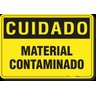 PLACA CUIDADO MATERIAL CONTAMINADO - 1