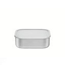 Ver imagem 1 de Pote Tramontina Freezinox em Aço Inox Quadrado com Tampa Plástica 16 Cm 1,2 L Tramontina