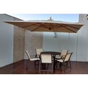 Ver imagem 1 de Ombrelone Parede 3×3 Quadrado Cor Tecido Creme