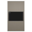Ver imagem 6 de Painel Tv até 60" Ripado Modular 141cm Marisa L04 - D'rossi Gris Fosco