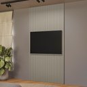 Ver imagem 2 de Painel Tv até 60" Ripado Modular 141cm Marisa L04 - D'rossi Gris Fosco