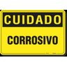 PLACA CUIDADO CORROSIVO - 1