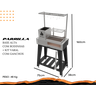 Churrasqueira HotBox Parrilla - Grelha Uruguaia - BASE ALTA + KIT TENDAL - 2