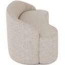 Ver imagem 7 de Sofá 3 Lugares Curvo Sala de Estar Living Lótus D02 Linho Bege 180 cm D-463 - Lyam Decor