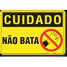 PLACA CUIDADO NÃO BATA - 1