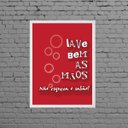 Ver imagem 1 de Quadro Lave Bem As Mãos 33x24cm:Madeira preta