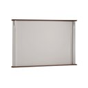 Ver imagem 5 de Conjunto Rack 60811 + Painel 50513 para Sala Pés Luiz Xv 1 Gaveta 2 Portas - Off White/imbuia