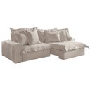 Ver imagem 6 de Sofá Retrátil e Reclinável 3 Lugares 250cm Linho Zeus Yescasa