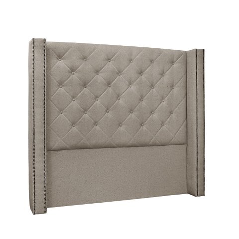 Cabeceira Vicenza Para Cama Box Queen 160 cm Linho Areia - D’Rossi