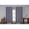 cortina para sala quarto voal liso cinza 6,00x2,50 - 2