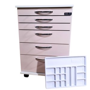 Carrinho Auxiliar para Personal Nail - 5 Gavetas