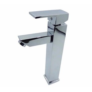 Torneira Misturador Monocomando Banheiro Quadrada Bica Alta